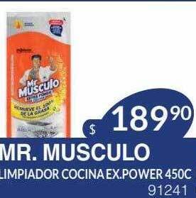 Masivos Mr. musculo limpiador cocina ex power oferta