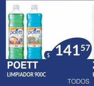 Masivos Poett limpiador oferta