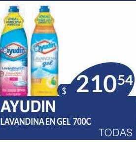 Masivos Ayudin lavandina en gel oferta