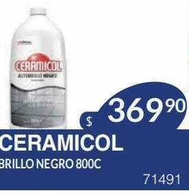 Masivos Ceramicol brillo negro oferta