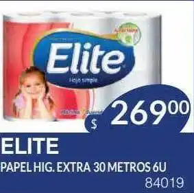 Masivos Elite papel hig. extra 30 metros oferta