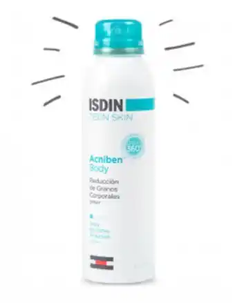 Farmacias Líder Isdin acniben ts body spray aerosol x150ml oferta