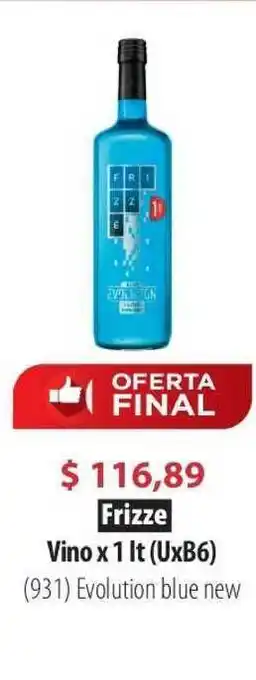 Parodi Frizze Vino x 1 It (UxB6) oferta