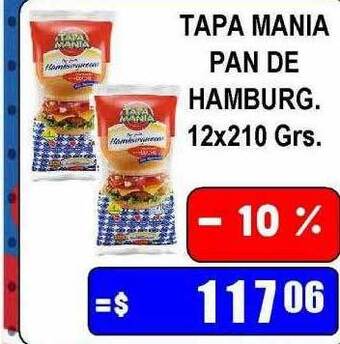 Dulcenter Tapa mania pan de hamburg. oferta