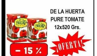 Dulcenter De la huerta pure tomate oferta