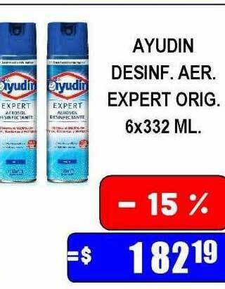 Dulcenter Ayudin desinf. aer. expert orig. oferta