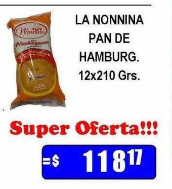 Dulcenter La nonnina pan de hamburg oferta
