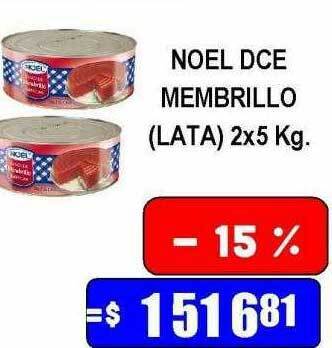 Dulcenter Noel dce membrillo oferta