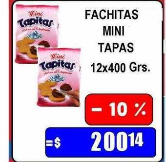 Dulcenter Fachitas mini tapas oferta