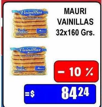 Dulcenter Mauri vainillas oferta
