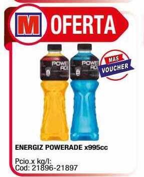 Maxiconsumo Energiz powerade oferta