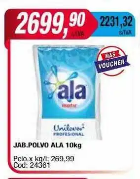 Maxiconsumo Jab. polvo ala oferta