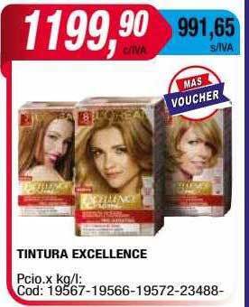 Maxiconsumo Tintura excellence oferta