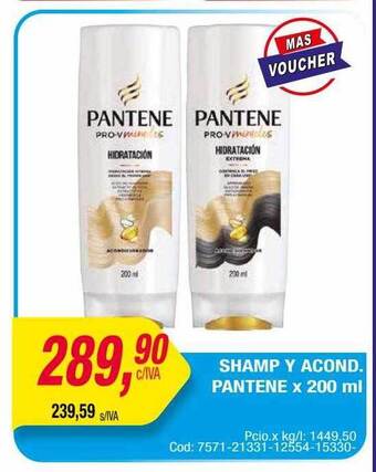 Maxiconsumo Shamp y acond. pantene oferta