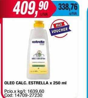 Maxiconsumo Oleo calc. estrella oferta