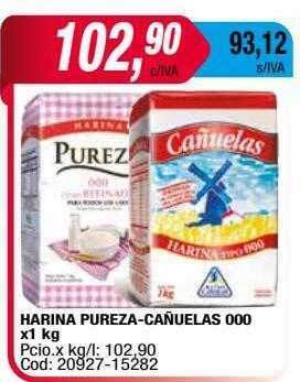 Maxiconsumo Harina pureza-cañuelas 000 oferta