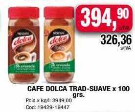 Maxiconsumo Cafe dolca trad-suave oferta