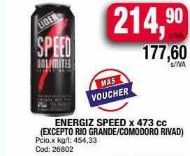 Maxiconsumo Energiz speed oferta