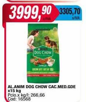 Maxiconsumo Al. anim dog chow cac. med. gde oferta
