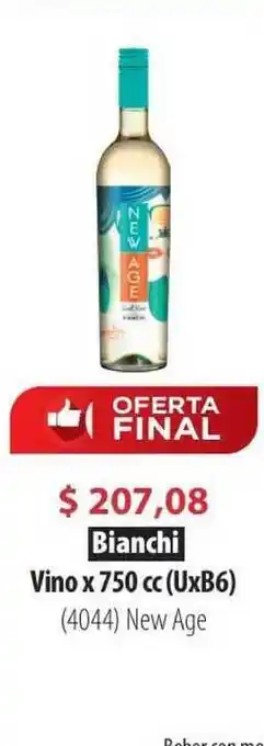 Parodi Bianchi Vino x 750 cc (UxB6) oferta