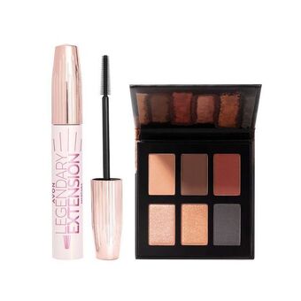 Avon Set x2 mascara legendary + paleta all nudes oferta