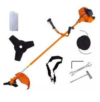 Frávega Desmalezadora motoguadaña 52cc cuchilla tanza arnes bordeado oferta