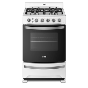 Frávega Cocina a gas gafa cgb56 blanca oferta
