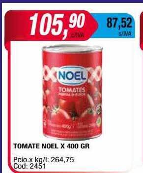 Maxiconsumo Tomate noel oferta