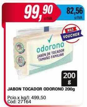 Maxiconsumo Jabon tocador odorono oferta