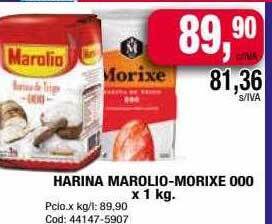 Maxiconsumo Harina marolio-morixe 000 oferta