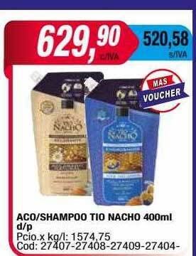 Maxiconsumo Aco shampoo tio nacho oferta