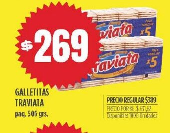 Supermercados Vea Galletitas Traviata oferta