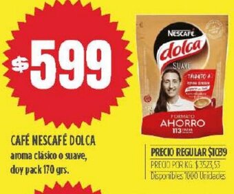 Supermercados Vea Café Nescafé Dolca oferta