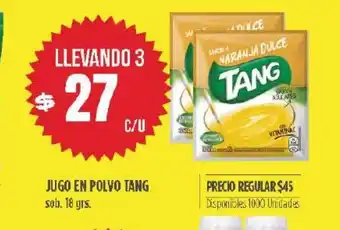 Supermercados Vea Tang Jugo En Polvo oferta