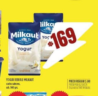 Supermercados Vea Yogur Bebible Milkaut oferta