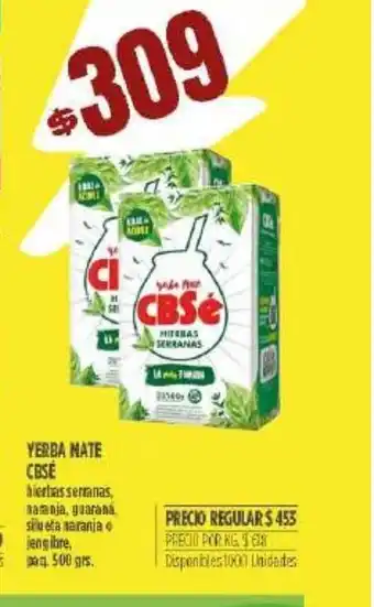 Supermercados Vea Yerba Mae Cbsé oferta
