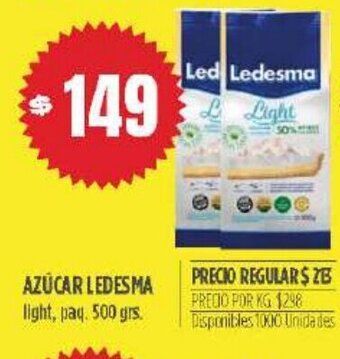 Supermercados Vea Azúcar Ledesma oferta