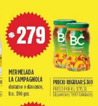 Supermercados Vea Mermelada La Campagnola oferta