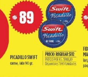 Supermercados Vea Picadillo Swift oferta