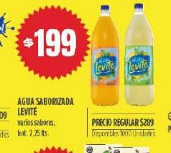 Supermercados Vea Agua Saborizada Levite oferta
