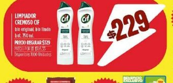 Supermercados Vea Cif Limpiador Cremoso oferta