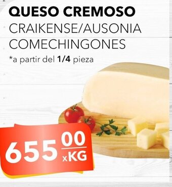 El Milagro Mayorista Queso Cremoso oferta