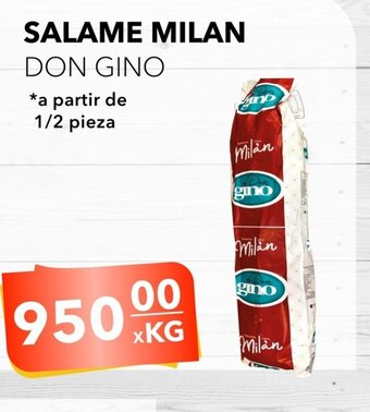 El Milagro Mayorista Salame Milan oferta