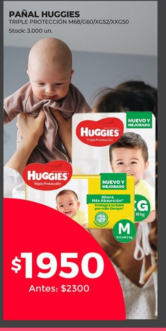 Supermercados Tadicor Huggies Pañal oferta