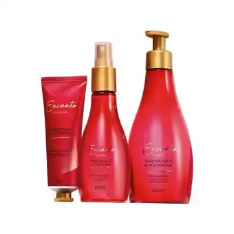 Avon Set x3 encanto irresistible - crema corporal + bodyspray + crema de manos oferta