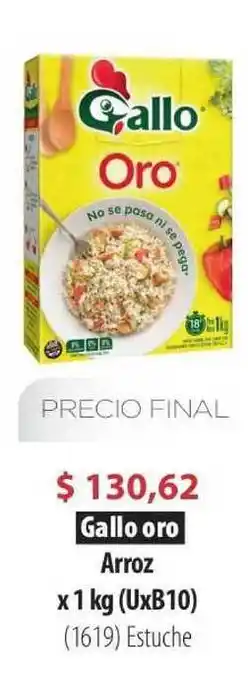 Parodi Gallo oro Arroz x 1 kg (UxB10) oferta