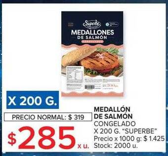 Carrefour Market Medallón de salmón congelado oferta