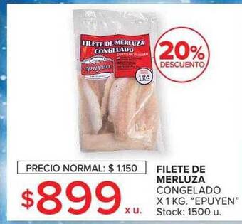 Carrefour Market Filete de merluza congelado oferta