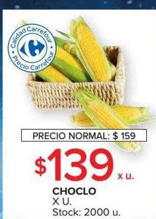 Carrefour Market Choclo oferta