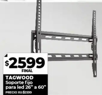 Supermayorista Vital Tagwood soporte fijo para led 26 oferta